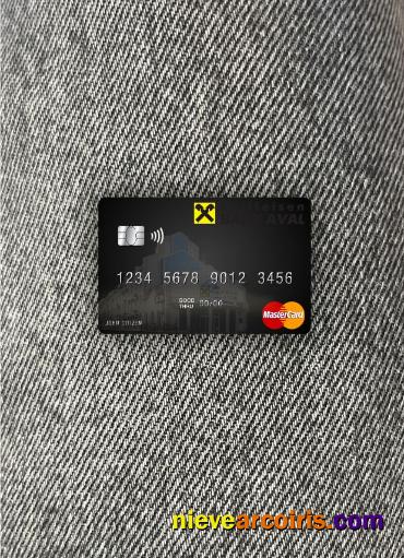 Ukraine Raiffeisen Bank mastercard photolook